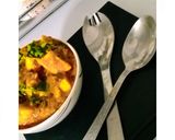 A picture of step 8 of Masala Shahi paneer.