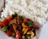 Thai chicken and vegetable spicy stir fry recipe step 5 photo