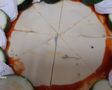 Foto del paso 5 de la receta: Corona de calabacín y rulo de cabra