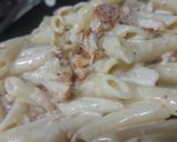 Foto del paso 3 de la receta: Macarrones cremosos con pollo asado🍗