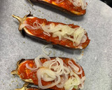 Foto del paso 5 de la receta: Berenjenas tipo pizza en microondas
