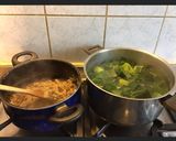 Une image de l'étape 1 de Gratin de poireaux au poulet fromage et 4 épices.