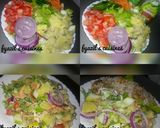 Shinkafa da wake da saladmatakin girki4 hoto