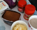 A picture of step 1 of Ragi Flour Cocoa Brownie with Mocha.