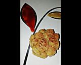 अनियन लोटस विद चीज़ी डीप(Onion Lotus with cheesy dip recipe in Hindi) रेसिपी चरण 13 फोटो