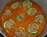 Foto del paso 8 de la receta: Zapallitos rellenos estofados