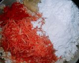 A picture of step 1 of Cabbage manchurian.