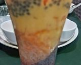 A picture of step 2 of Alphonso mango faluda.