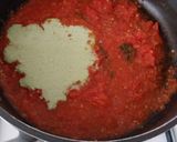 Foto del paso 4 de la receta Espaguetis y albóndigas en salsa de tomate y albahaca con pesto