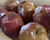 A picture of step 1 of Cornish Creamed Apples with Strawberry Jam.