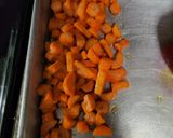 A picture of step 2 of Roasted carrot hummus.