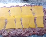 Foto del paso 4 de la receta: Pan de carne relleno de cheddar