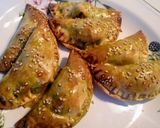 Foto del paso 8 de la receta: Empanadillas con pesto, mozzarella y tomate