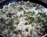 Foto del paso 11 de la receta: Arroz capeado con carne y queso