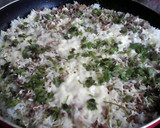 Foto del paso 11 de la receta: Arroz capeado con carne y queso
