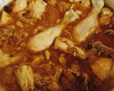 A picture of step 4 of Spicy Chicken Biryani 😋😋.