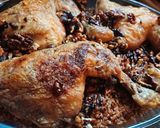 صورة لخطوة 3 من وصفة دفين البرغل مع الدجاج 🍗☺😋