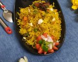A picture of step 8 of Mix Veg Pulao.
