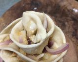 A picture of step 3 of Afghani Paratha.