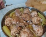 صورة لخطوة 3 من وصفة صينية بطاطا بالدجاج في الفرن 😍😍😍 حجم عائلي