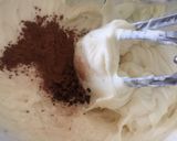 Foto langkah ke 16 dari resep Macaron - Red Velvet ft Tiramisu.