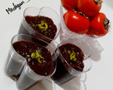 عکس مرحله 1 از دستور دسر کاکائویی خرمالو فقط با دو قلم مواد 👌🏻😋😍
