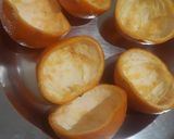A picture of step 1 of Orange jelly.