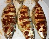 A picture of step 5 of Paneer Stuffed Tawa Mackerel.
