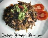 Foto langkah ke 6 dari resep 24. Oseng Bunga Pepaya.