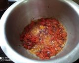 A picture of step 1 of Njahi stew.