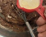 A picture of step 3 of Chocolate Overload Muffins.
