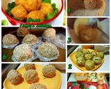 A picture of step 4 of Yam balls with golden morn.