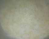A picture of step 1 of Persian Rice with Potato Tahdig.