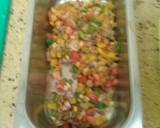 Home made pizza with vegetables n cheese toppings recipe step 11 photo