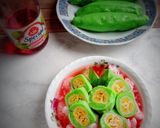 Foto langkah ke 8 dari resep Es Pisang Ijo Khas Makassar.