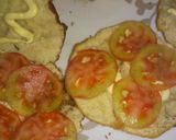 Foto del paso 8 de la receta: Sándwich de hamburguesa con Pan frito       