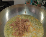 Foto del paso 7 de la receta: Sopa de pollo con bolitas crujientes de calabacín