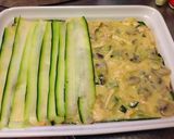 Foto del paso 5 de la receta Lasaña de calabacín y pollo al curry con verduras