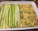 Foto del paso 5 de la receta: Lasaña de calabacín y pollo al curry con verduras