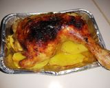 Foto del paso 4 de la receta: Pollo al horno con puré de papas