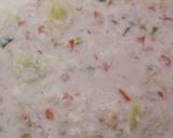 A picture of step 2 of Veg Raita.