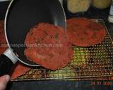 Indian Beetroot pancake پنکیک لبو recipe step 4 photo