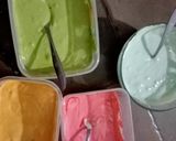 Foto langkah ke 3 dari resep Steamed Rainbow Cake.