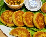 A picture of step 13 of Cheesy Paneer Potato Pancake.