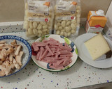 Foto del paso 3 de la receta: Gnocchis con pechuga asada y crema de queso