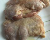 Egész csirkecomb filé gombás töltelékkel, édesburgonya pürével recept fázis 1 fotója