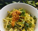 Foto langkah ke 10 dari resep SOTO Ayam DIET (tanpa minyak tanpa gula tanpa santan).