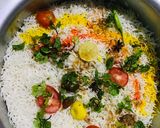 A picture of step 6 of Mutton biryani.