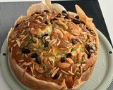 A picture of step 4 of Banana Butter Cake.
