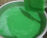 Foto langkah ke 3 dari resep Desert pandan coklat lumer.